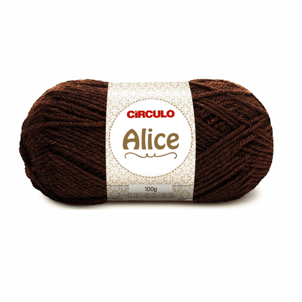 Fio Alice Chocolate 850 Marrom Circulo