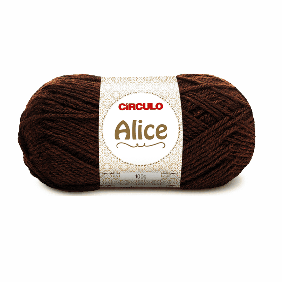 Fio Alice Chocolate 850 Marrom Circulo