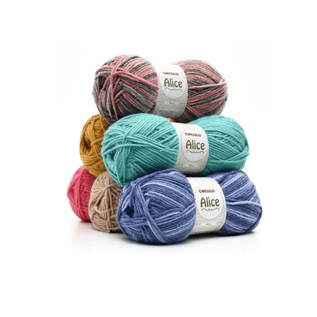 Fio Alice Legião Azul 2480 Circulo - Ariel Malhas | Universo do Artesão