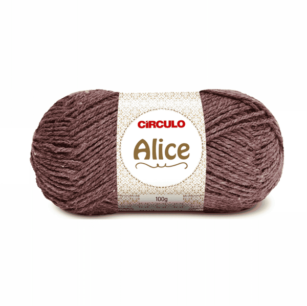 Fio Alice Mogno 7504 Marrom Circulo