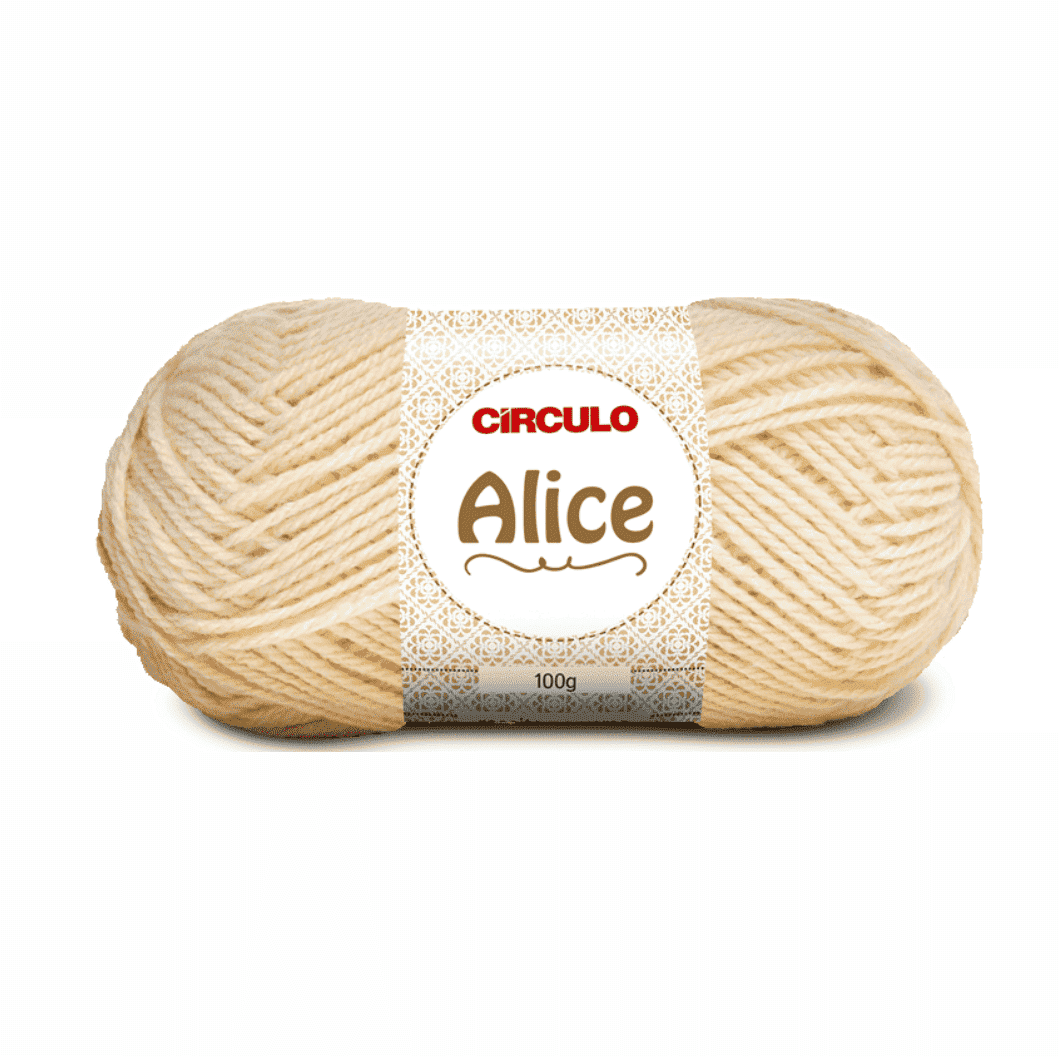 Fio Alice Off White 8176 Circulo - Ariel Malhas | Universo do Artesão