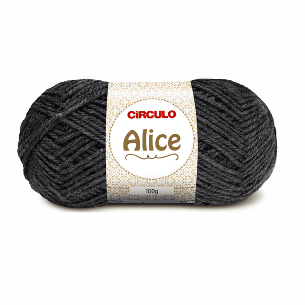 Fio Alice Ônix 709 Chumbo Circulo