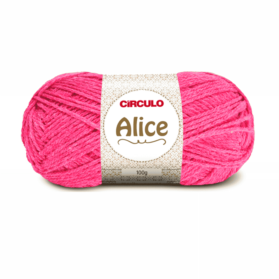 Fio Alice Pink 322 Rosa Circulo