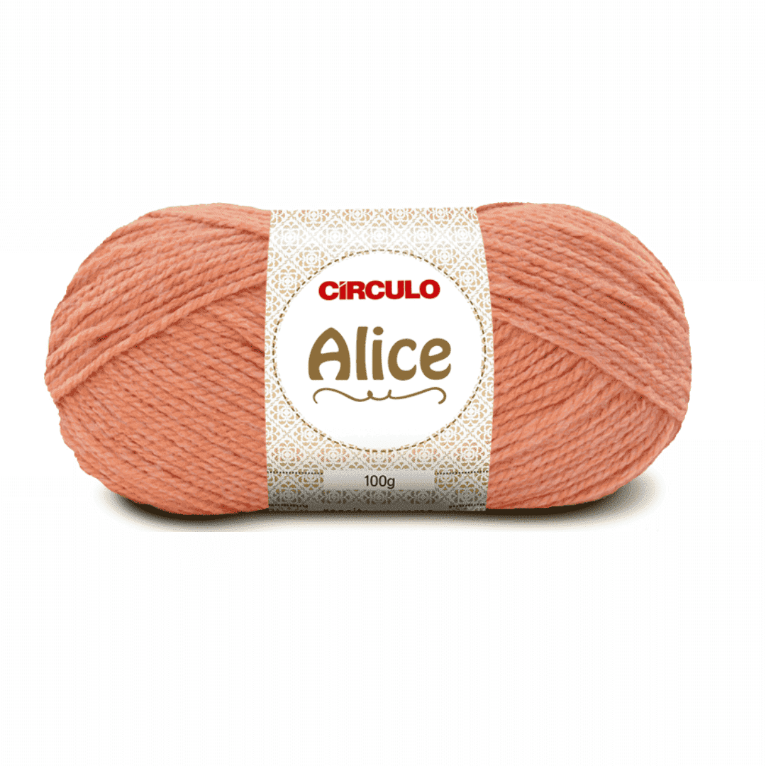 Fio Alice Tritônia 4161 Rosa Circulo - Ariel Malhas | Universo do Artesão