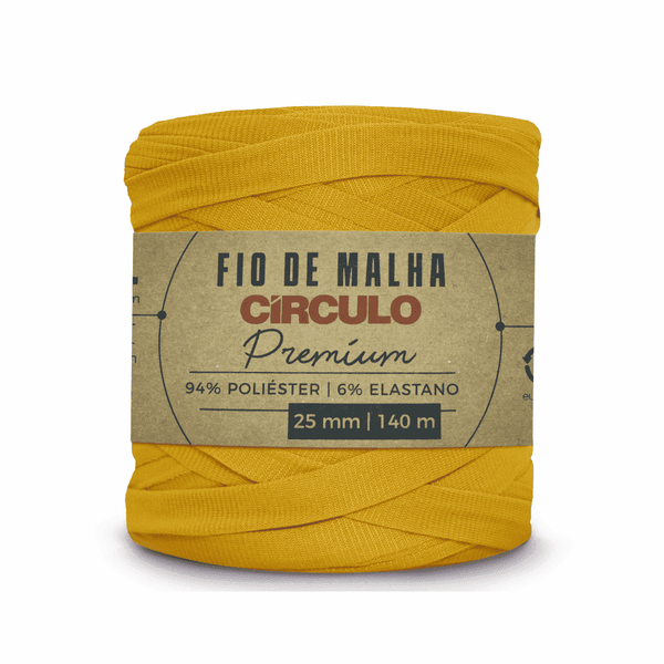Fio de Malha Curry 1748  Amarelo Circulo