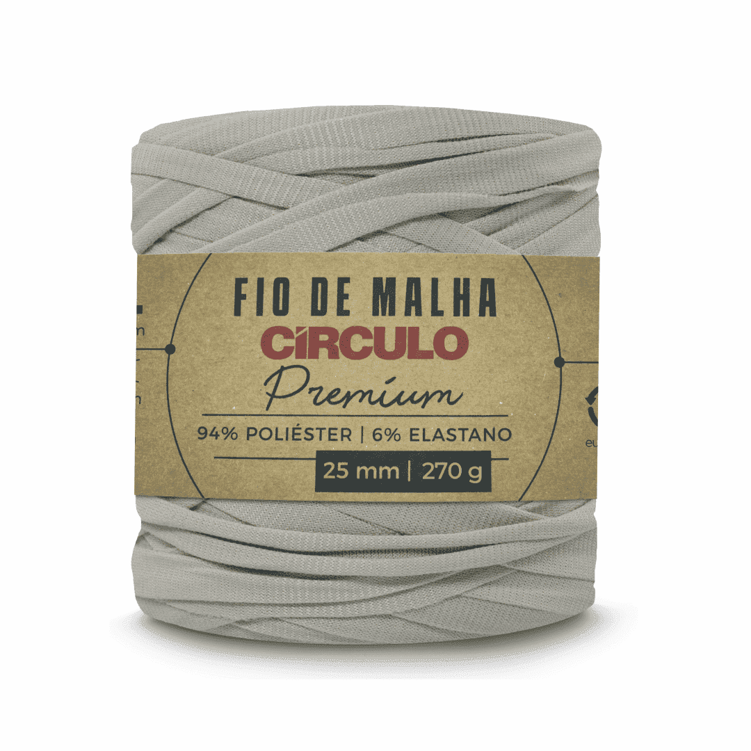 Fio de Malha Deck 7993 Cinza Circulo - Ariel Malhas | Universo do Artesão