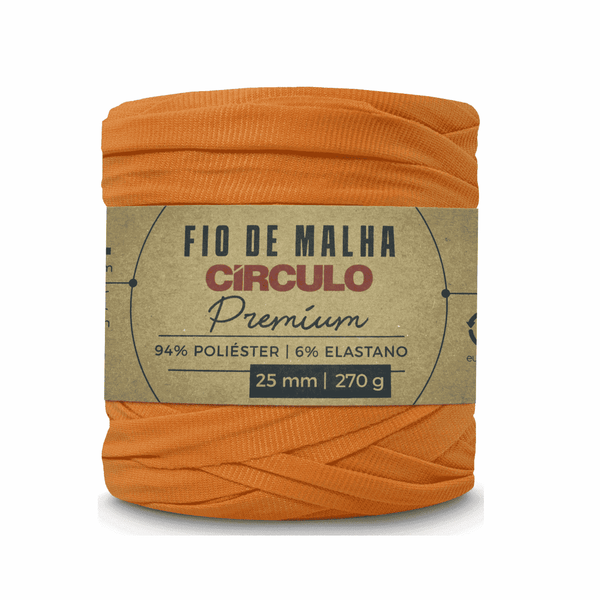 Fio de Malha Laranja 3528 Circulo