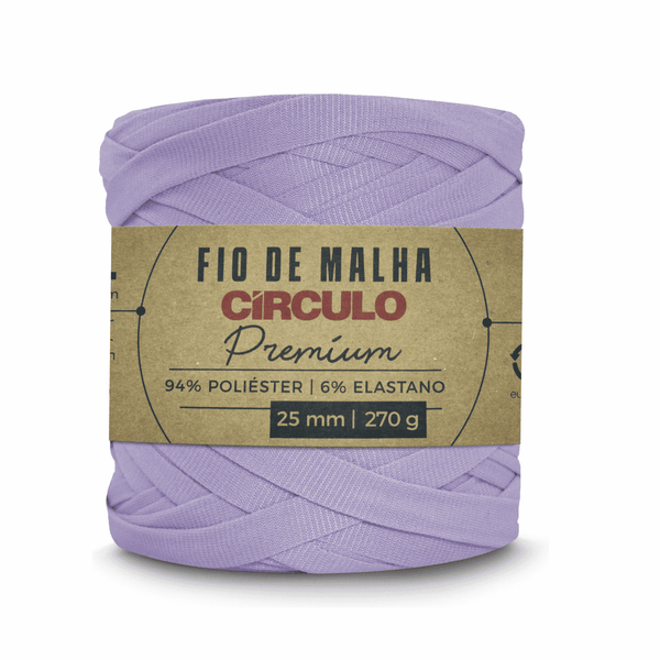 Fio de Malha Lilás Suave 6630 Roxo Circulo