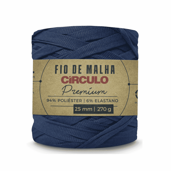 Fio de Malha Mar Noturno 2802 Azul Circulo