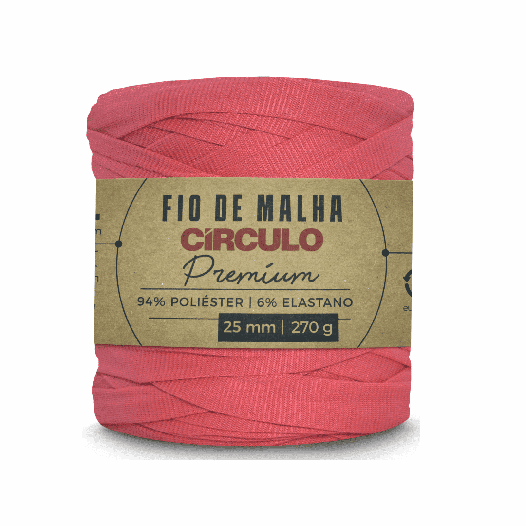Fio de Malha Rosa 4004 Circulo - Ariel Malhas | Universo do Artesão