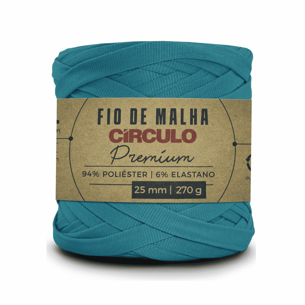 Fio de Malha Turquesa 2194 Azul Circulo