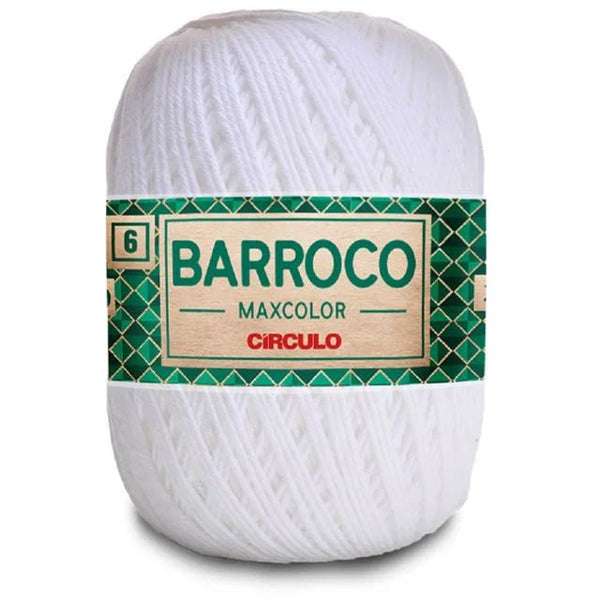 Fio Linha Barroco Maxcolor Branco nº6