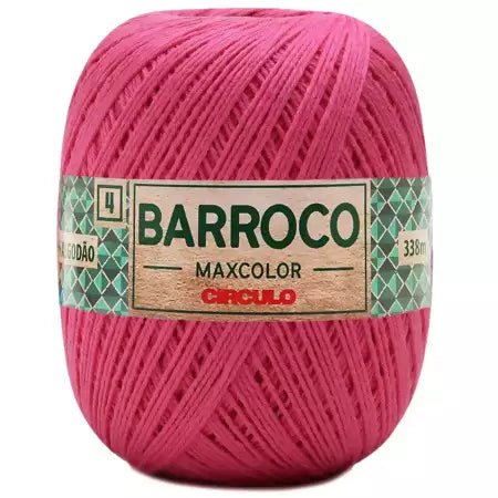 Fio Linha Barroco Maxcolor Pink nº 4 200g 6133 - Ariel Malhas | Universo do Artesão