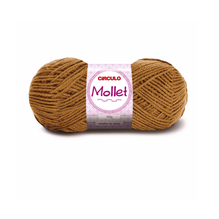 Fio Mollet Avelã-7447 Circulo 100g