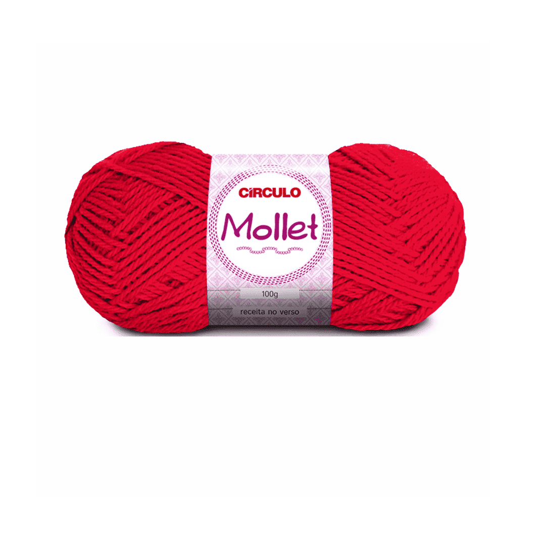 Fio Mollet Chama - 145 Circulo 100g - Ariel Malhas | Universo do Artesão