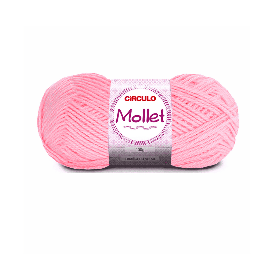 Fio Mollet Chiclete-769 Circulo 100g