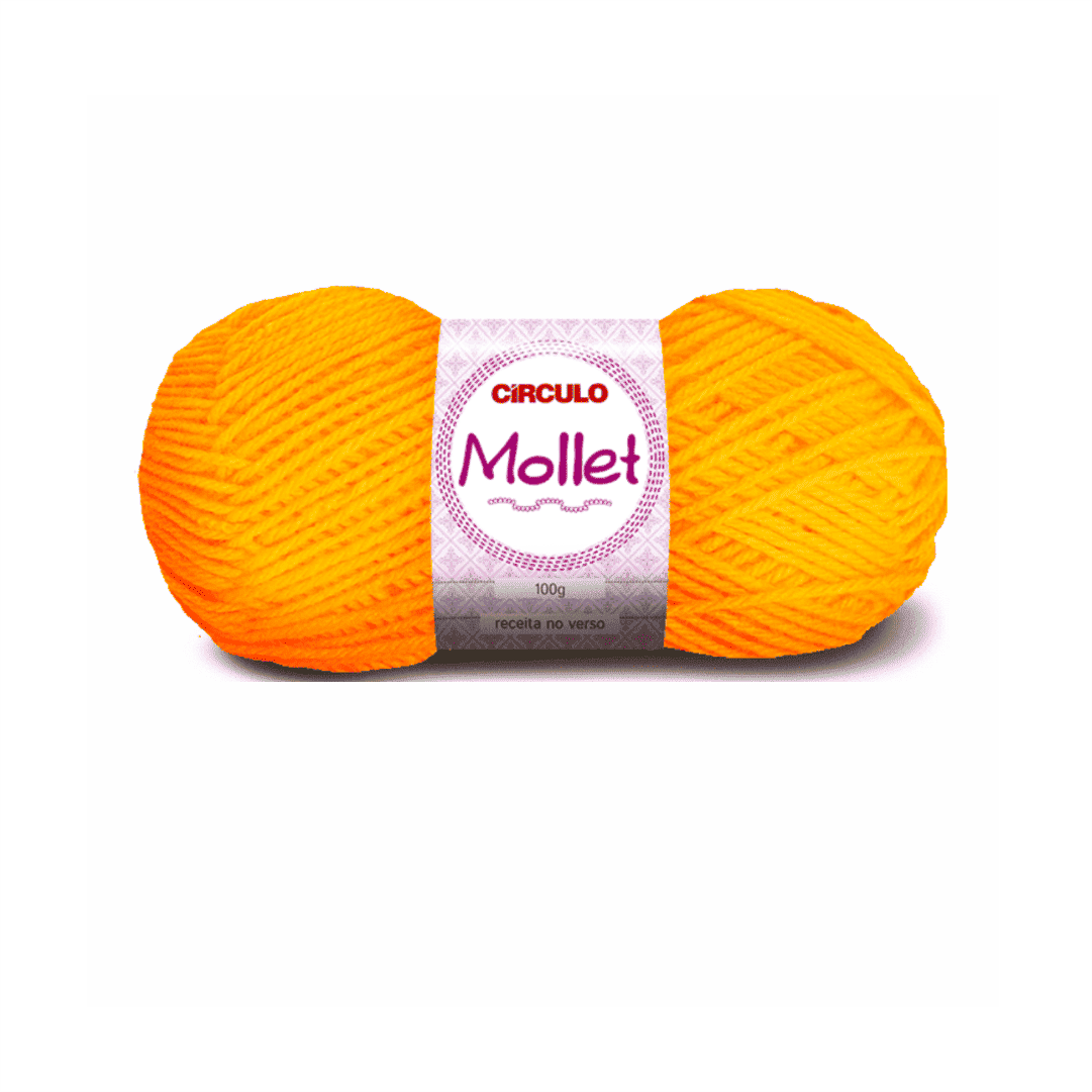 Fio Mollet Gema - 318 Circulo 100g - Ariel Malhas | Universo do Artesão