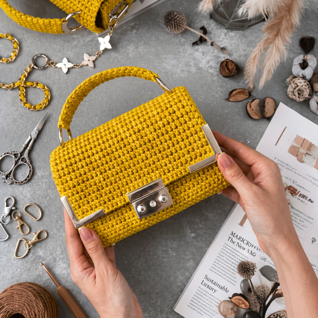 Fio Náutico Amarelo Malhafio - Ariel Malhas | Universo do Artesão