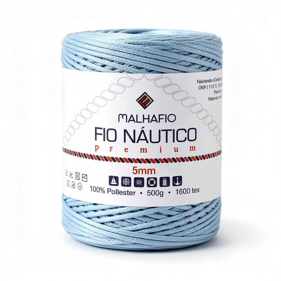 Fio Náutico Azul Bebê Malhafio