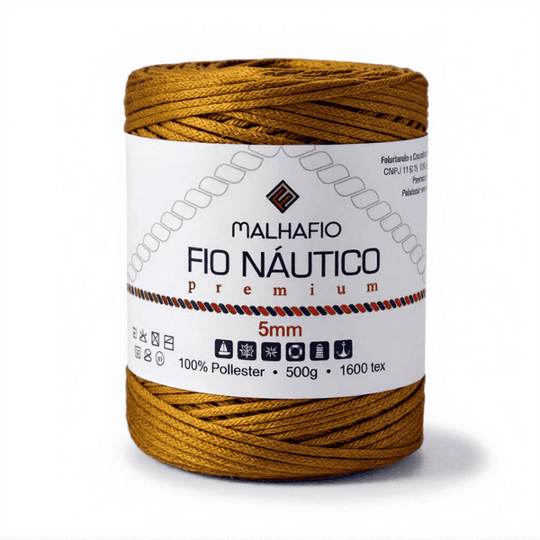 Fio Náutico Dourado Malhafio