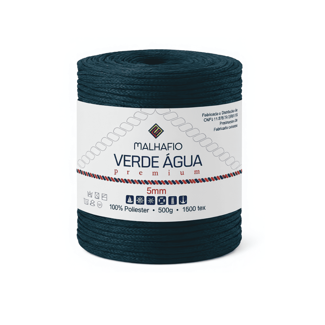 Fio Náutico Esmeralda Malhafio - Ariel Malhas | Universo do Artesão