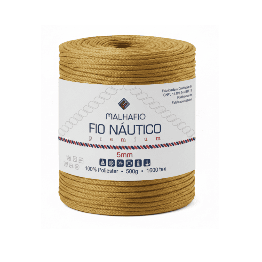 Fio Náutico Dourado Malhafio