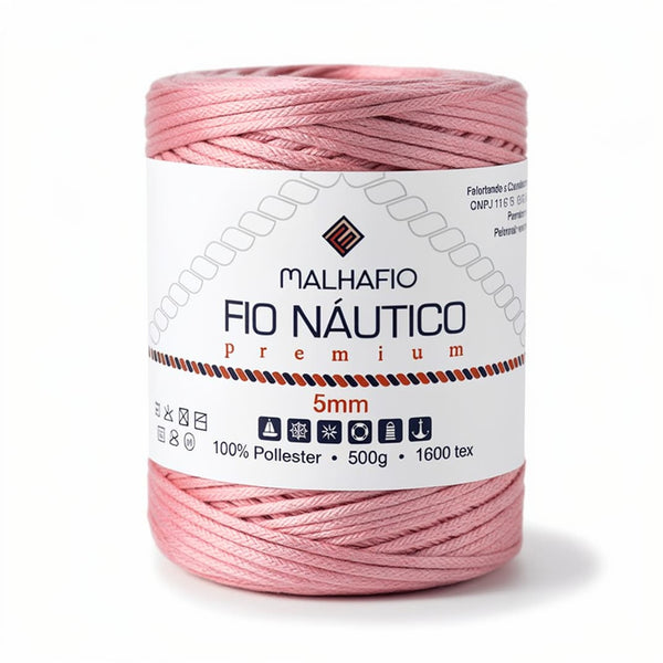 Fio Náutico Rosa Antigo Malhafio