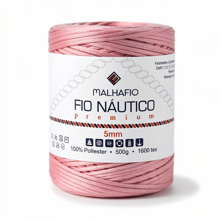 Fio Náutico Rosa Antigo Malhafio