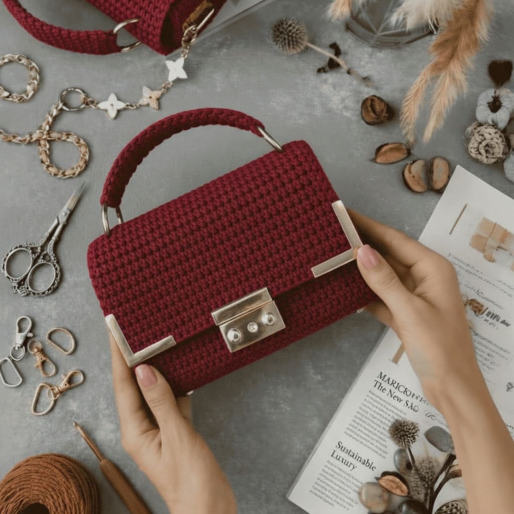 Fio Náutico Sangria Malhafio - Ariel Malhas | Universo do Artesão