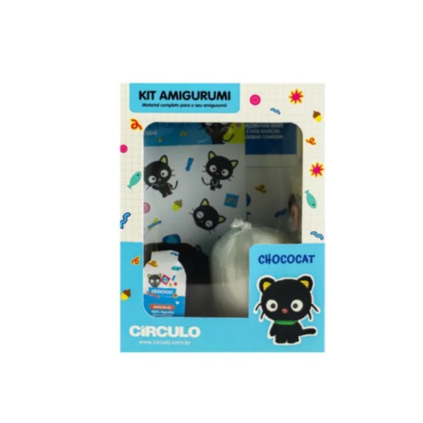 Kit Amigurumi Chococat Círculo - Ariel Malhas | Universo do Artesão