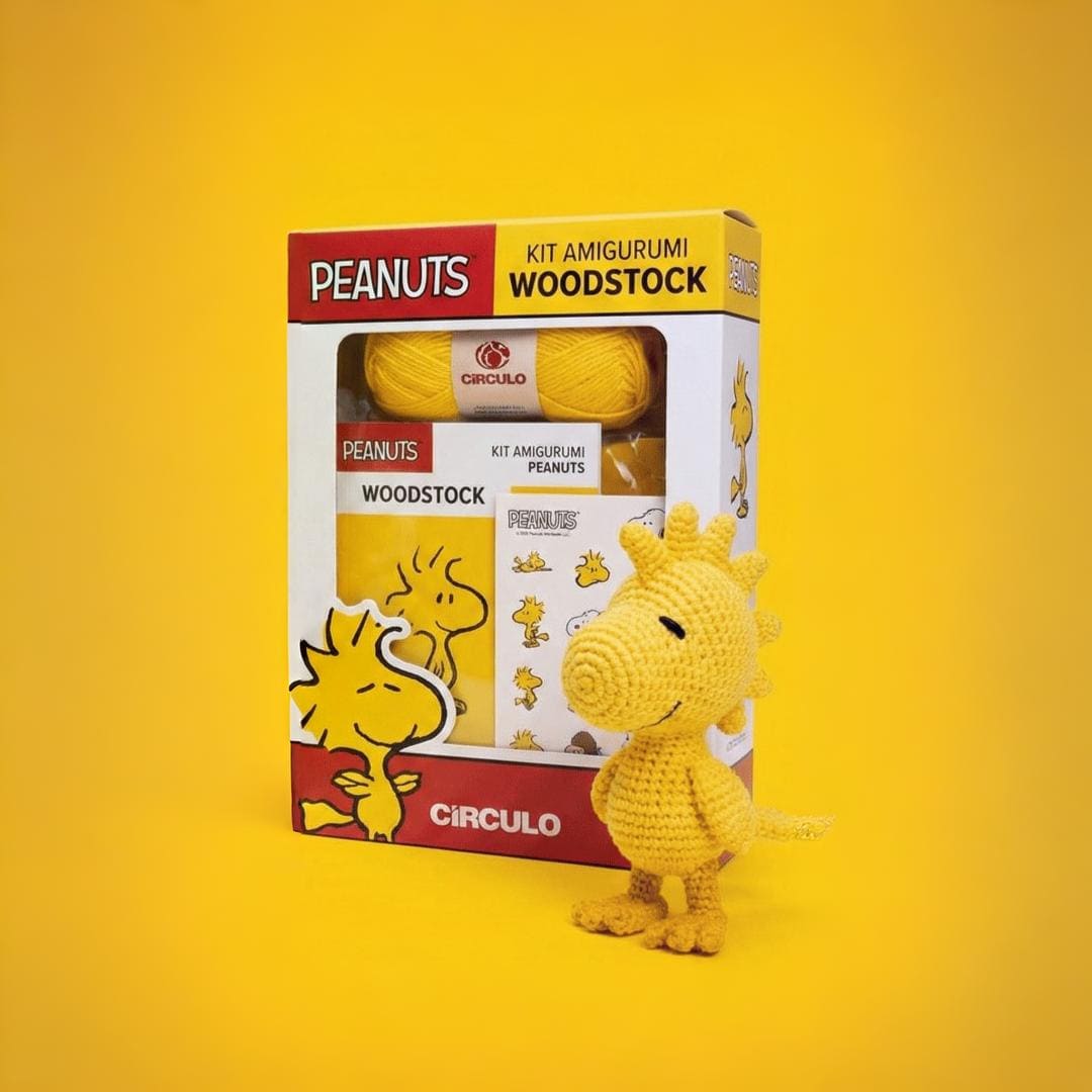 Kit Amigurumi Snoopy And Peanuts Circulo - Ariel Malhas | Universo do Artesão