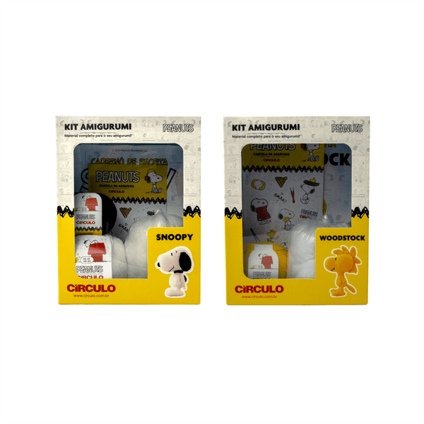 Kit Amigurumi Snoopy And Peanuts Circulo