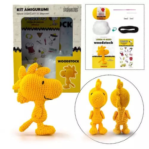 Kit Amigurumi Snoopy And Peanuts Circulo - Ariel Malhas | Universo do Artesão
