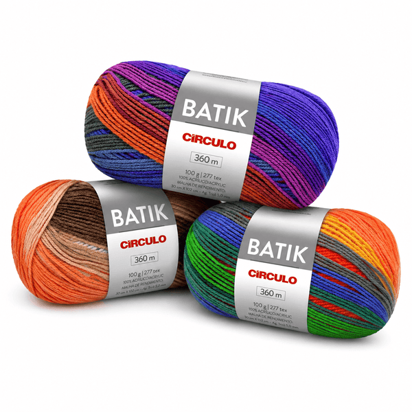 Lã Batik 100g Circulo