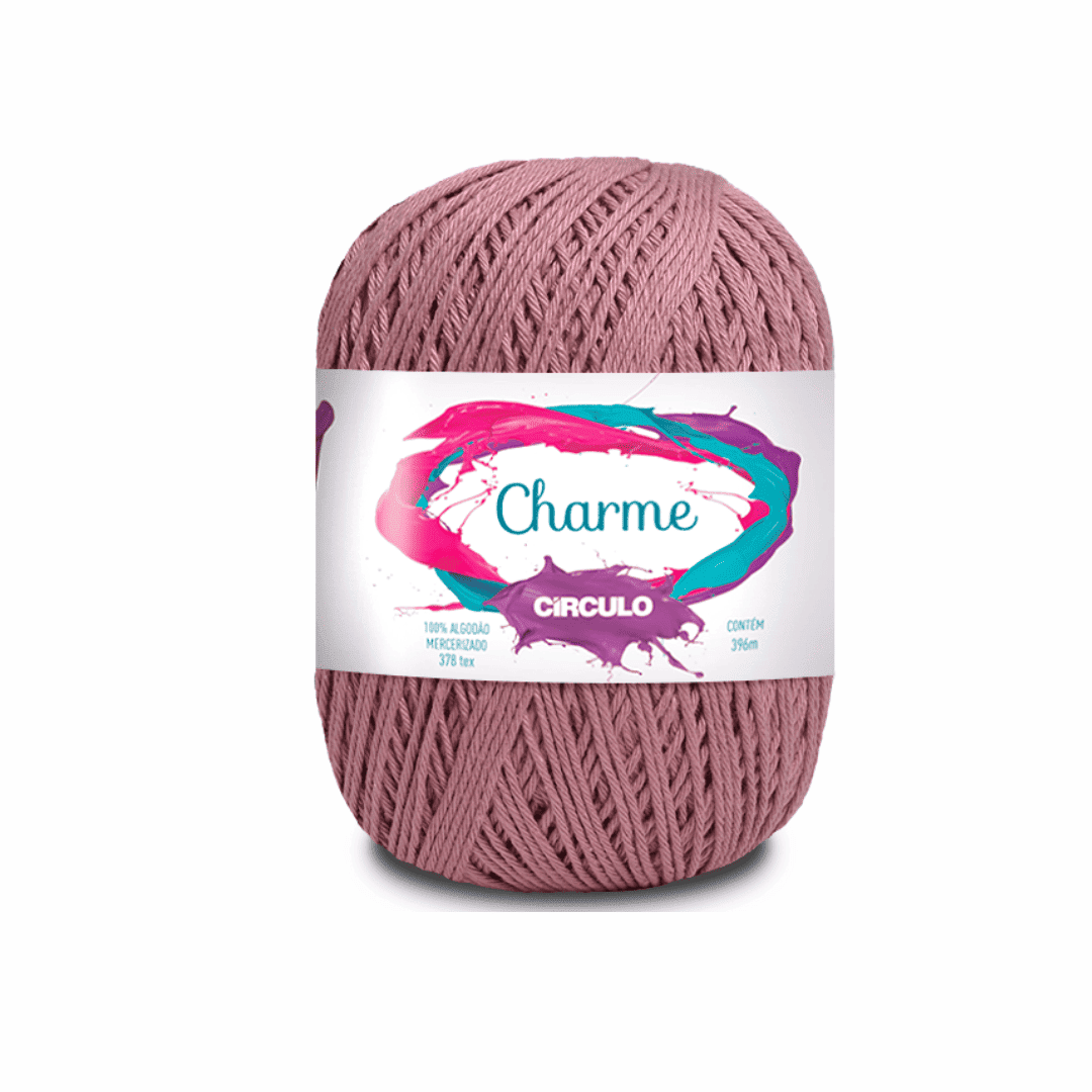 Linha Charme Circulo 396mts 3201 - Camafeu - Ariel Malhas | Universo do Artesão