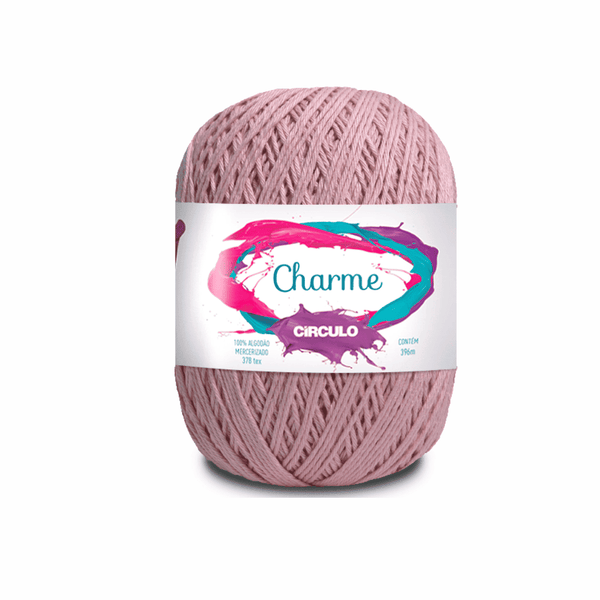 Linha Charme Circulo 396mts 3227 - Rosa Antigo