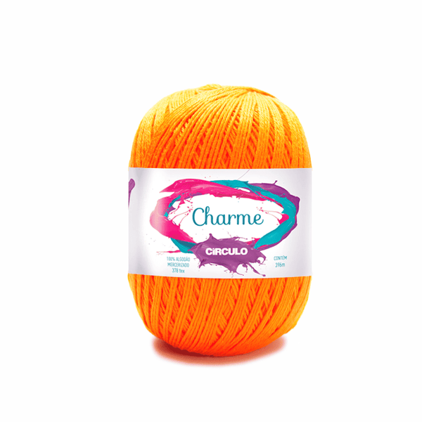 Linha Charme Circulo 396mts 4456 - Laranja