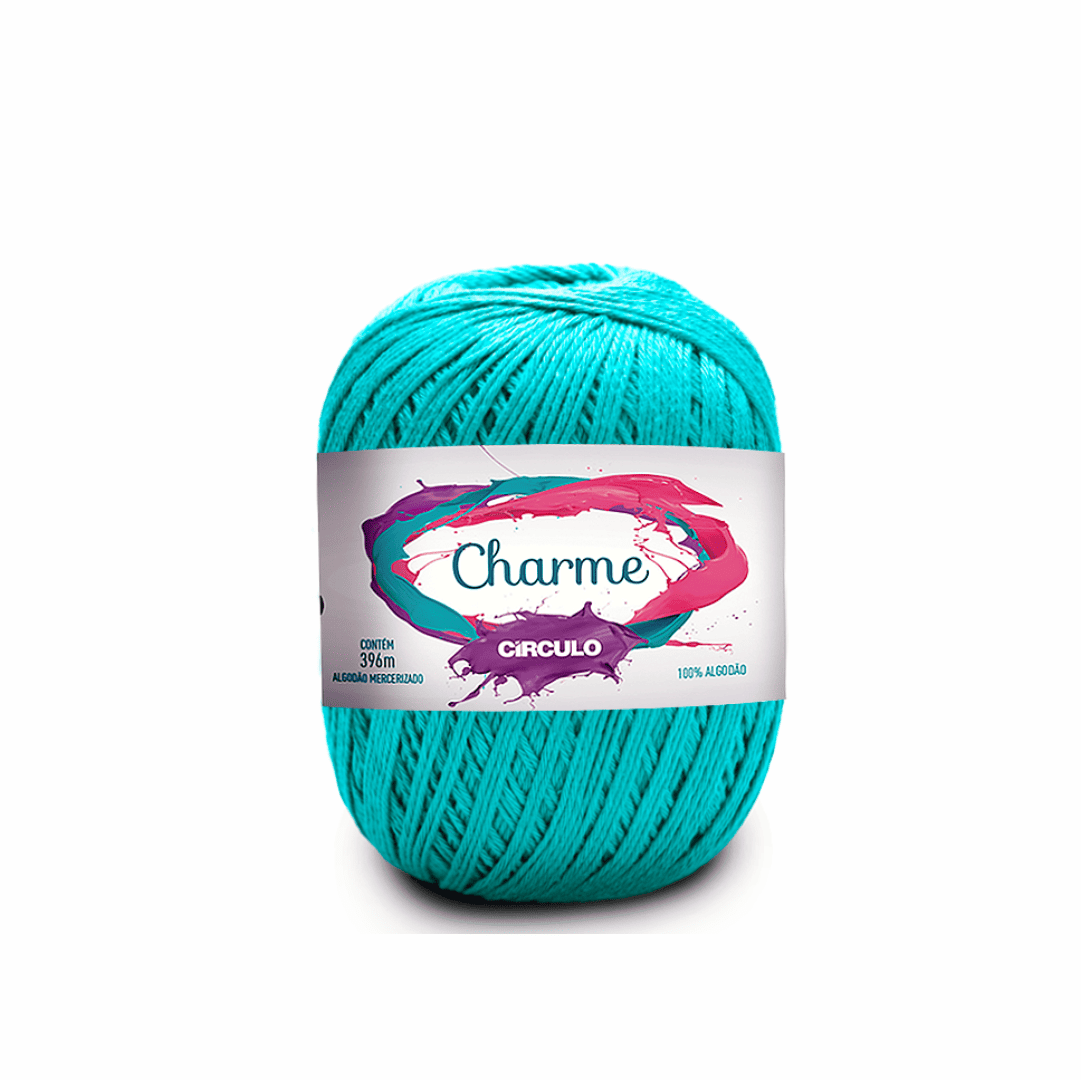 Linha Charme Circulo 396mts 5556 - Tiffany - Ariel Malhas | Universo do Artesão