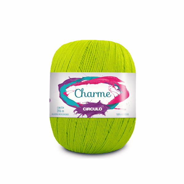 Linha Charme Circulo 396mts 5583 - Verde Limão