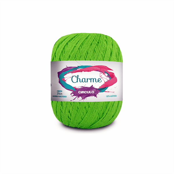 Linha Charme Circulo 396mts 5947 - Verde Cítrico