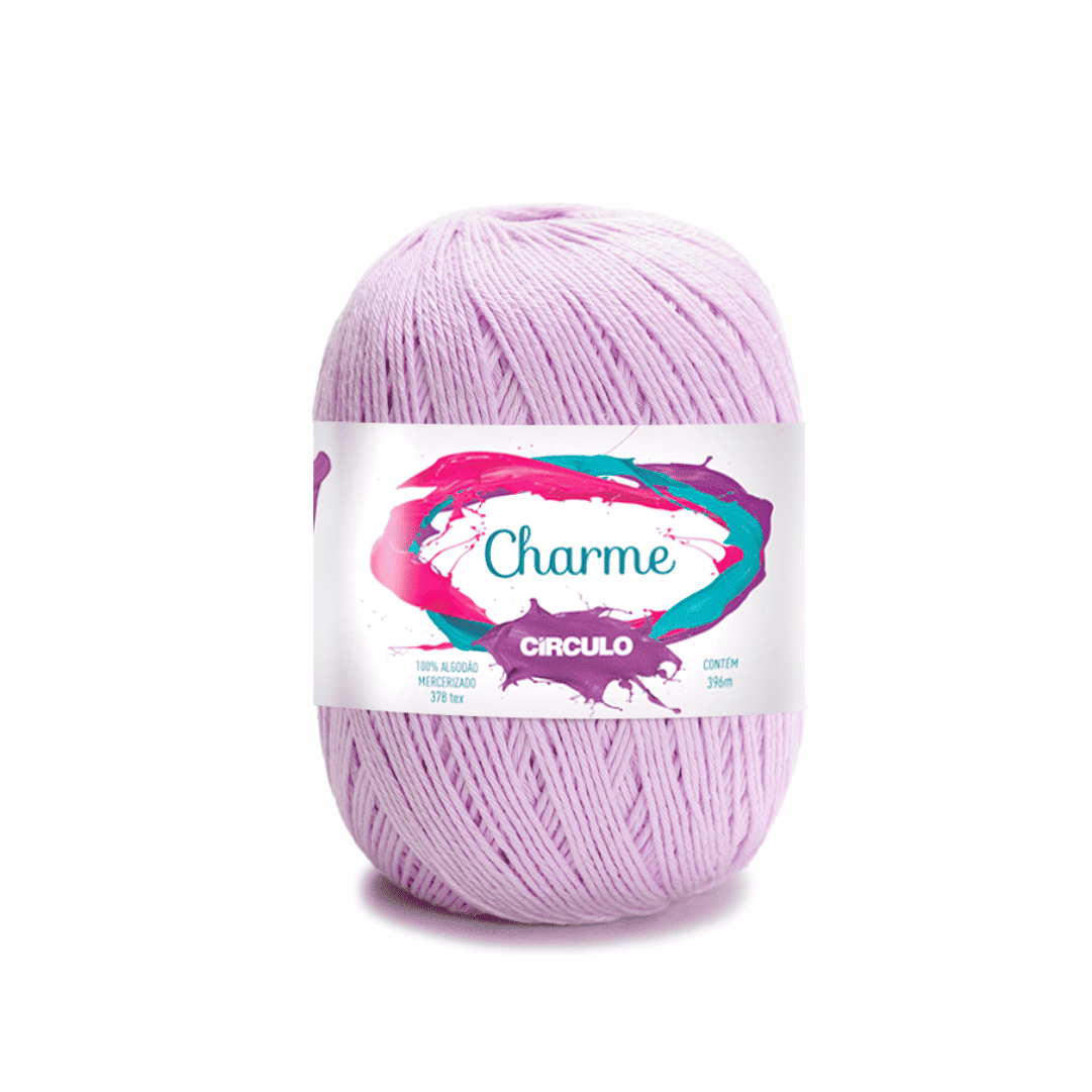 Linha Charme Circulo 396mts 6006 - Lilás - Ariel Malhas | Universo do Artesão