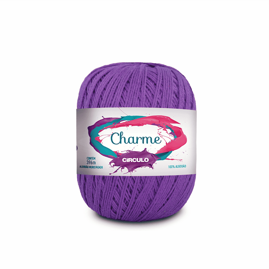 Linha Charme Circulo 396mts 6567 - Roxo Cítrico
