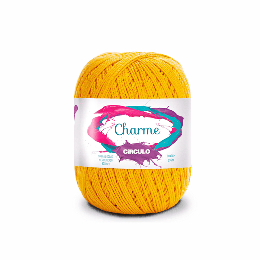 Linha Charme Circulo 396mts 7030 - Mostarda
