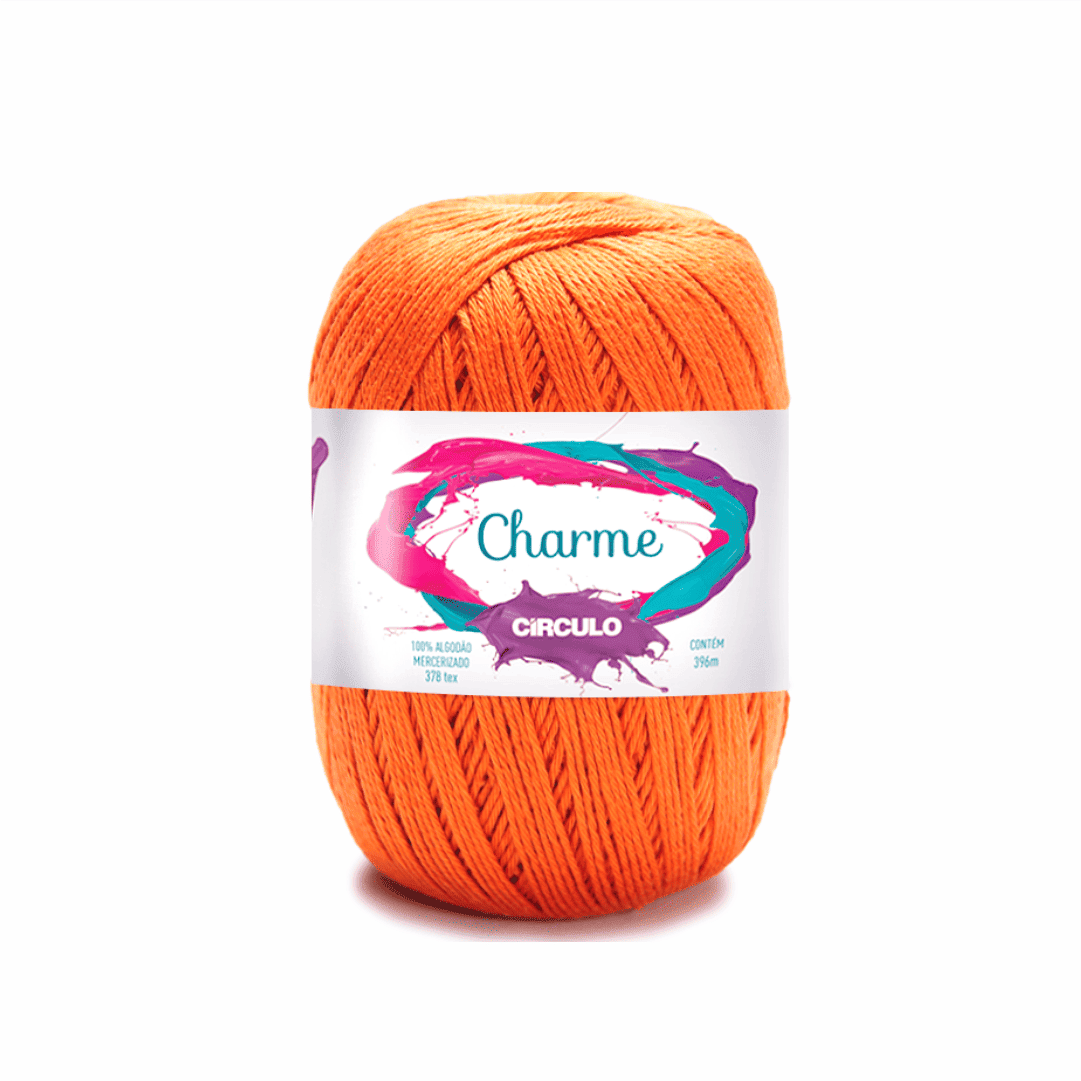 Linha Charme Circulo 396mts 7371 - Caramelo - Ariel Malhas | Universo do Artesão