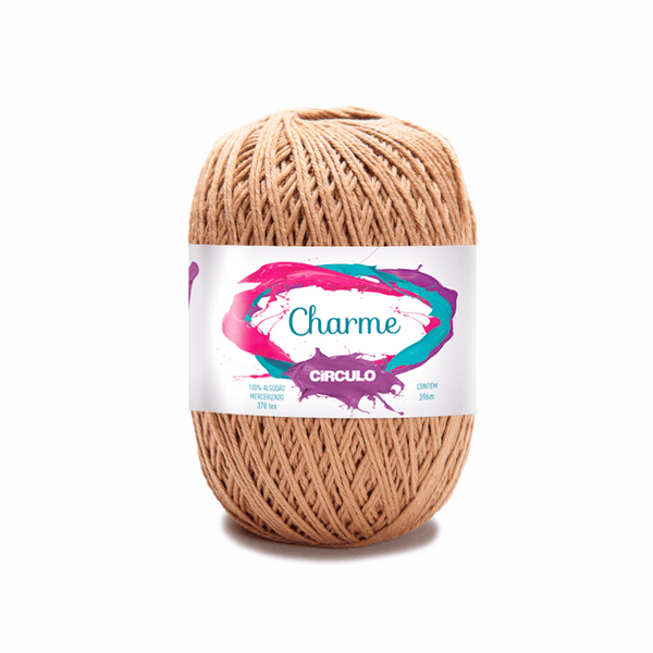 Linha Charme Circulo 396mts 7625 -Castanho