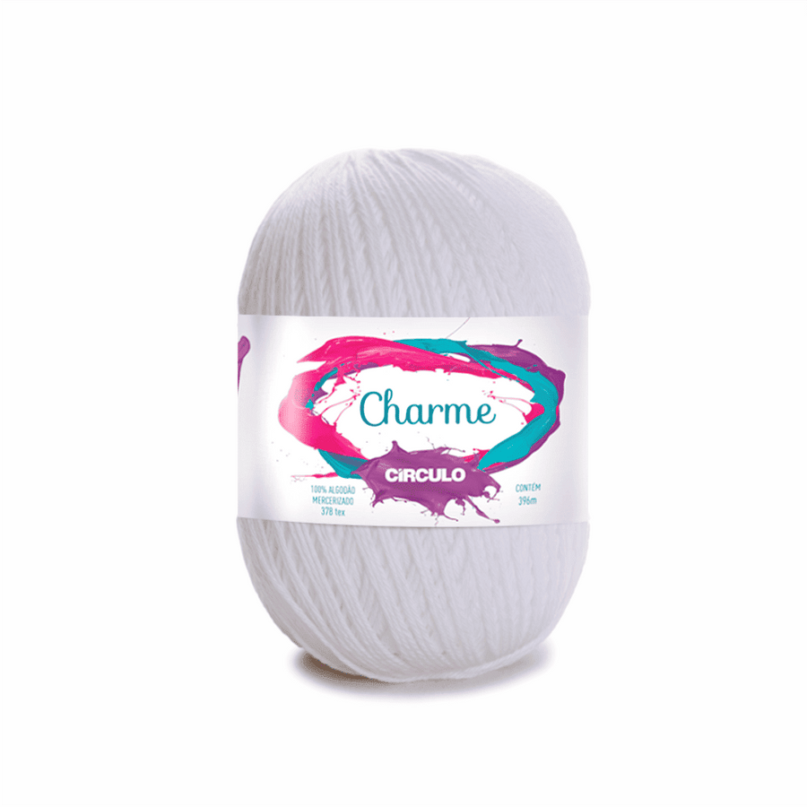 Linha Charme Circulo 396mts 8001 - Branco