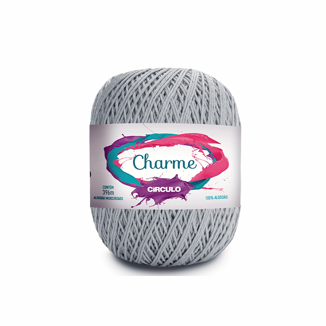 Linha Charme Circulo 396mts 8008 - Pedreira - Ariel Malhas | Universo do Artesão