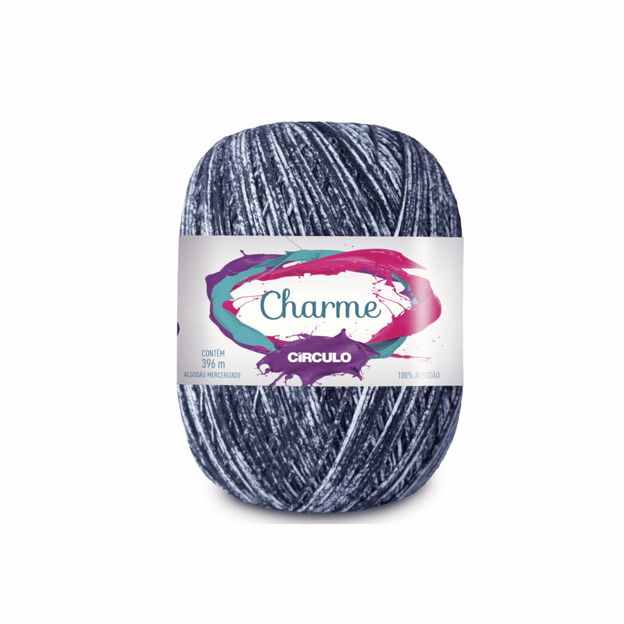 Linha Charme Circulo 396mts 8736- Índigo