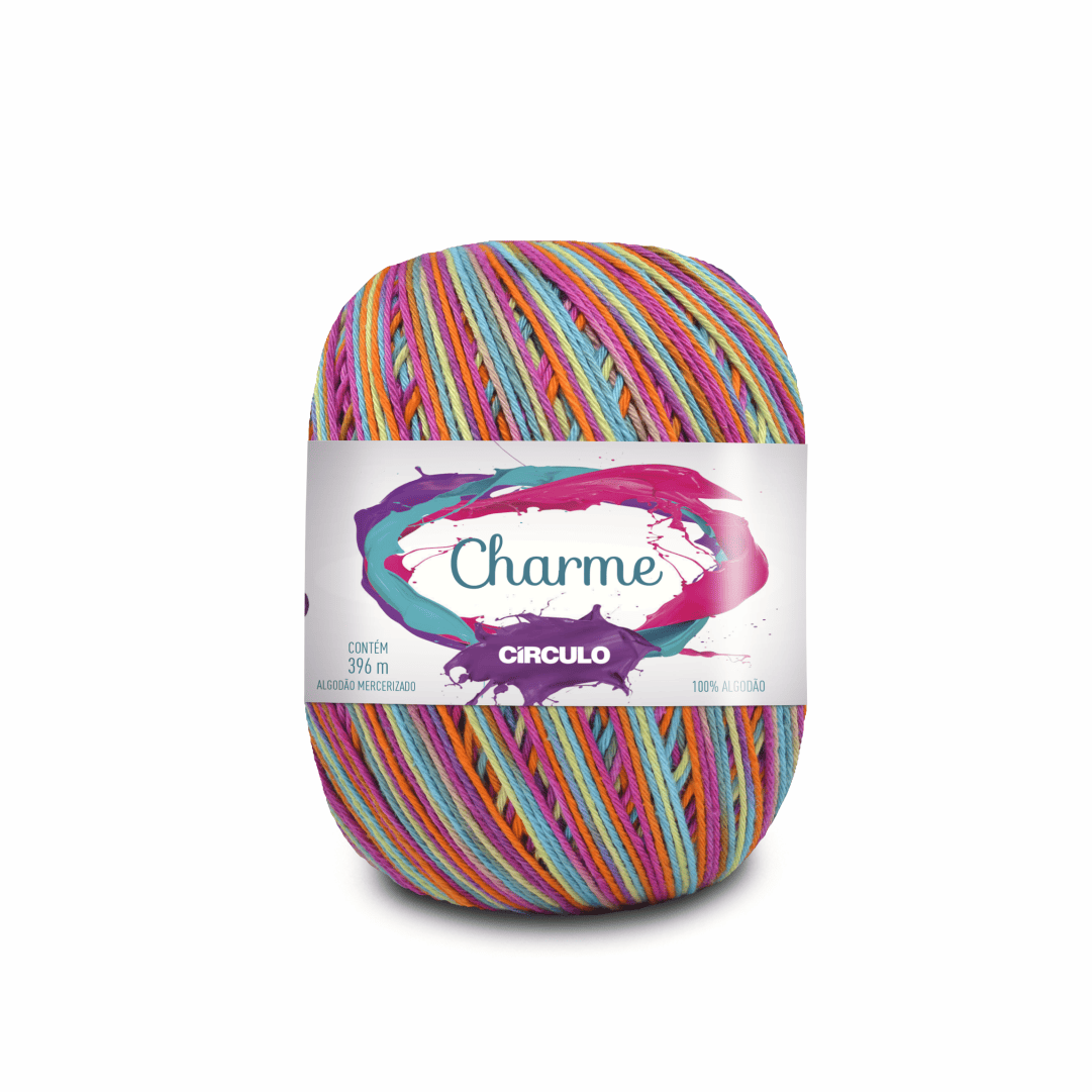 Linha Charme Circulo 396mts 9278 - Lhama - Ariel Malhas | Universo do Artesão