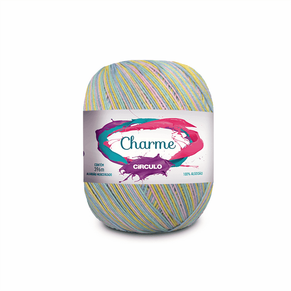 Linha Charme Circulo 396mts 9337 - Marshmallow